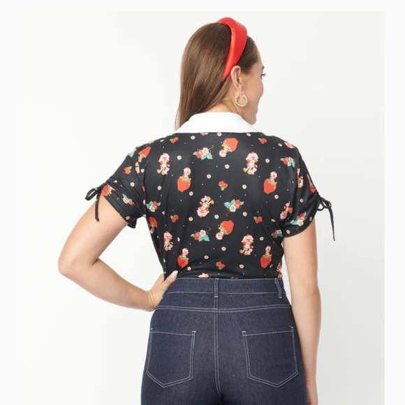 RARE strawberry shortcake x unique vintage top - Picture 5 of 12